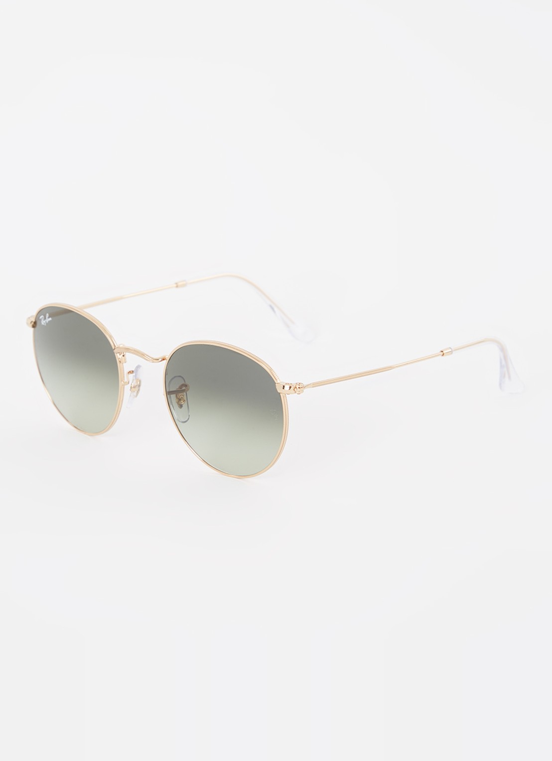 Ray-Ban Round Metal zonnebril RB3447 - voorkant goud