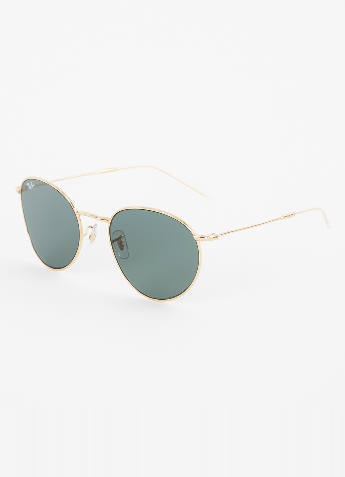 Ray-Ban Round Reverse zonnebril RBR0103S - voorkant goud
