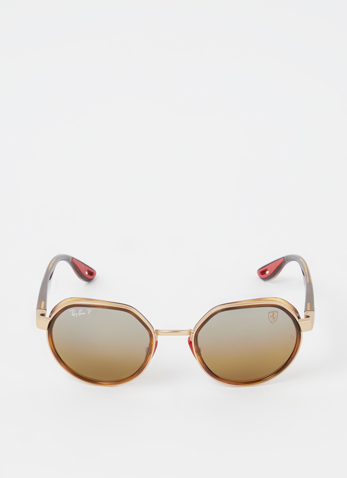 Ray-Ban Scuderia Ferrari zonnebril gepolariseerd RB3703M  - voorkant 2 goud