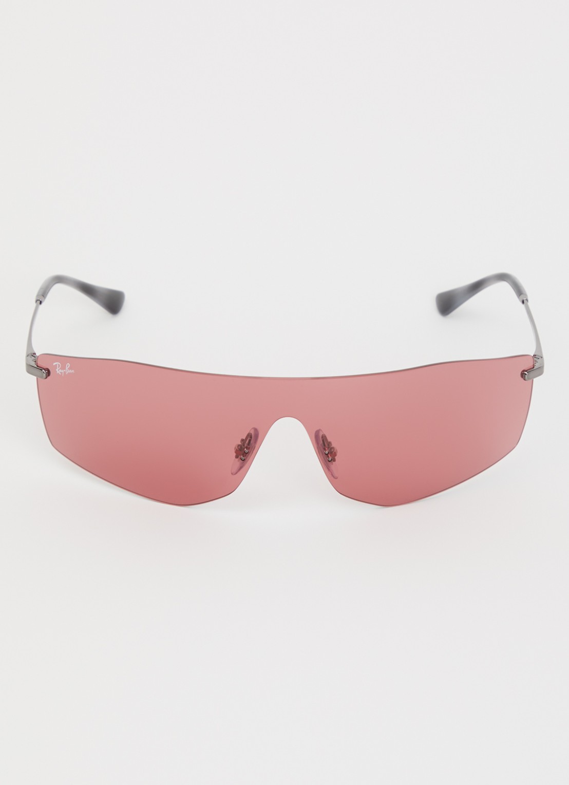 Ray-Ban Shield zonnebril RB3781 - detail 2 zilver