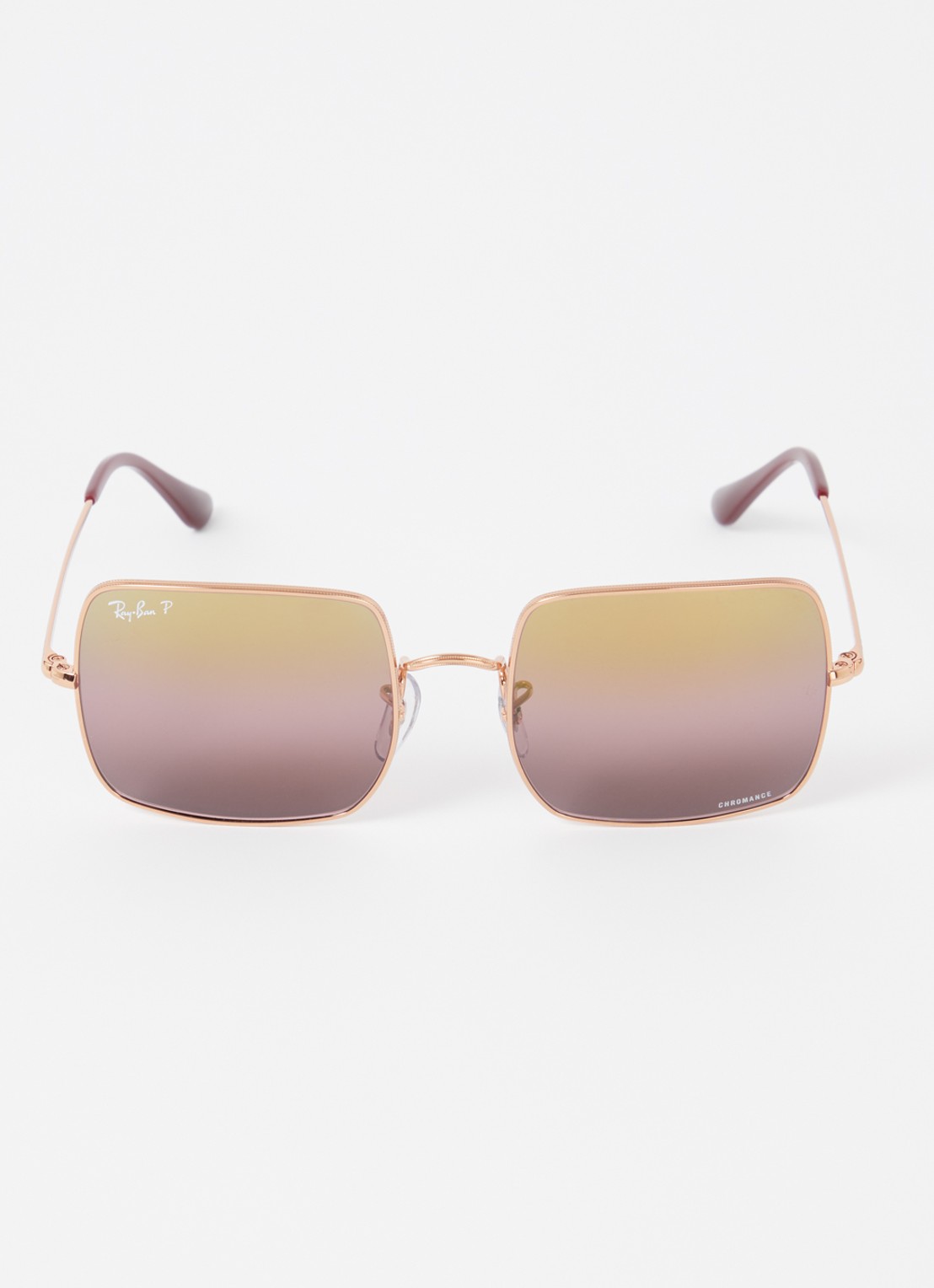 Ray-Ban Square 1971 Classic zonnebril gepolariseerd RB1971 - detail 2 goud