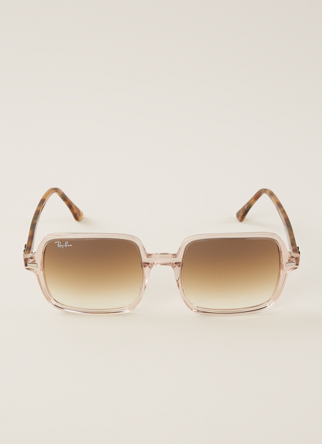Ray-Ban Square II zonnebril RB1973 - voorkant 2 bruin