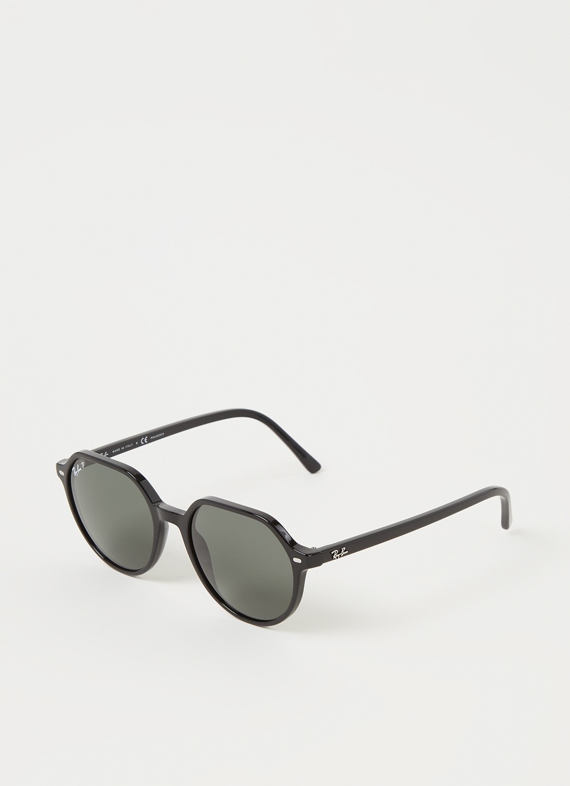 Ray-Ban Thalia zonnebril gepolariseerd RB2195 - voorkant 2 zwart