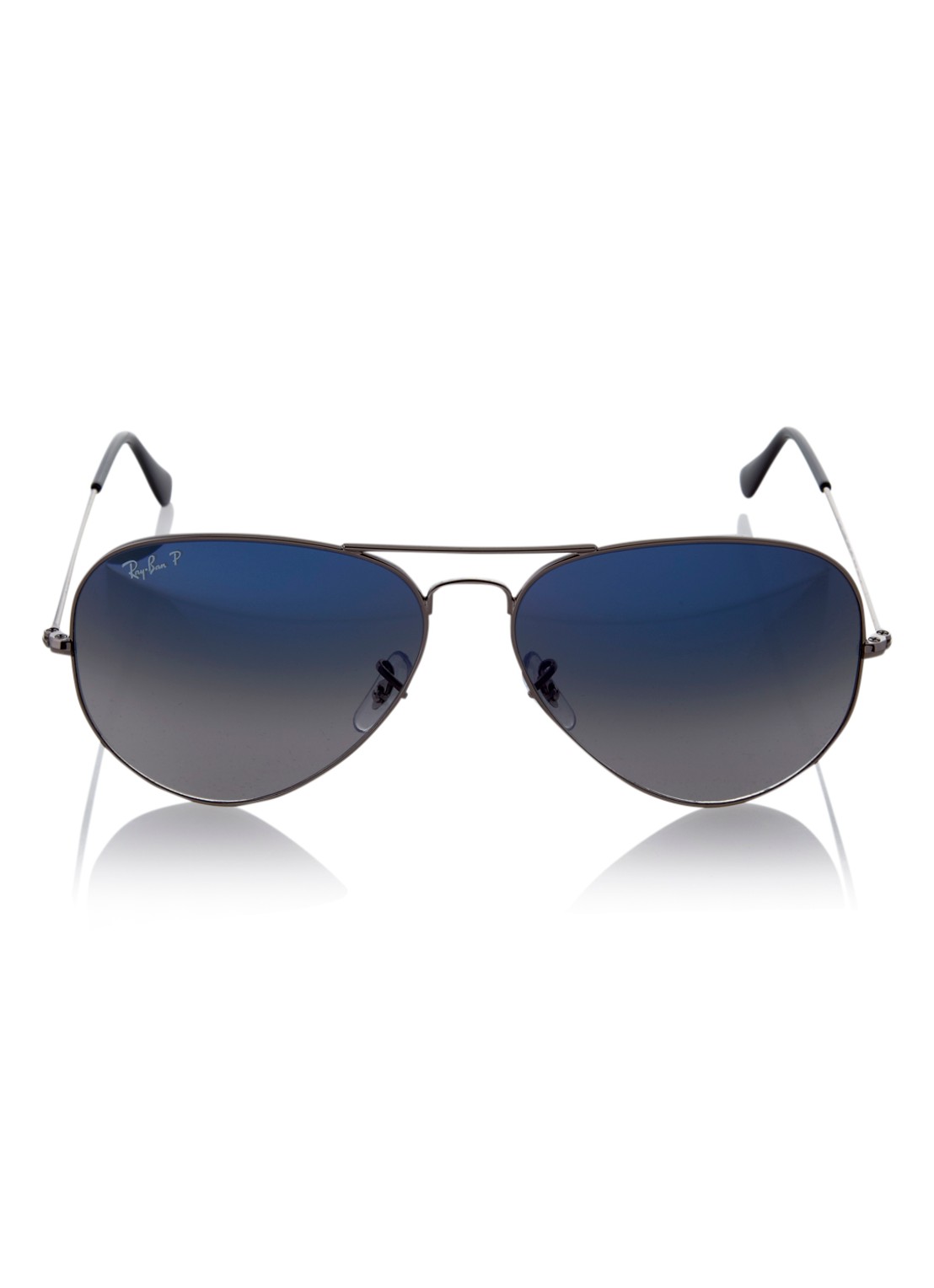Ray-Ban Unisex Zonnebril Aviator Large Metal RB3025 - voorkant 4 grijs