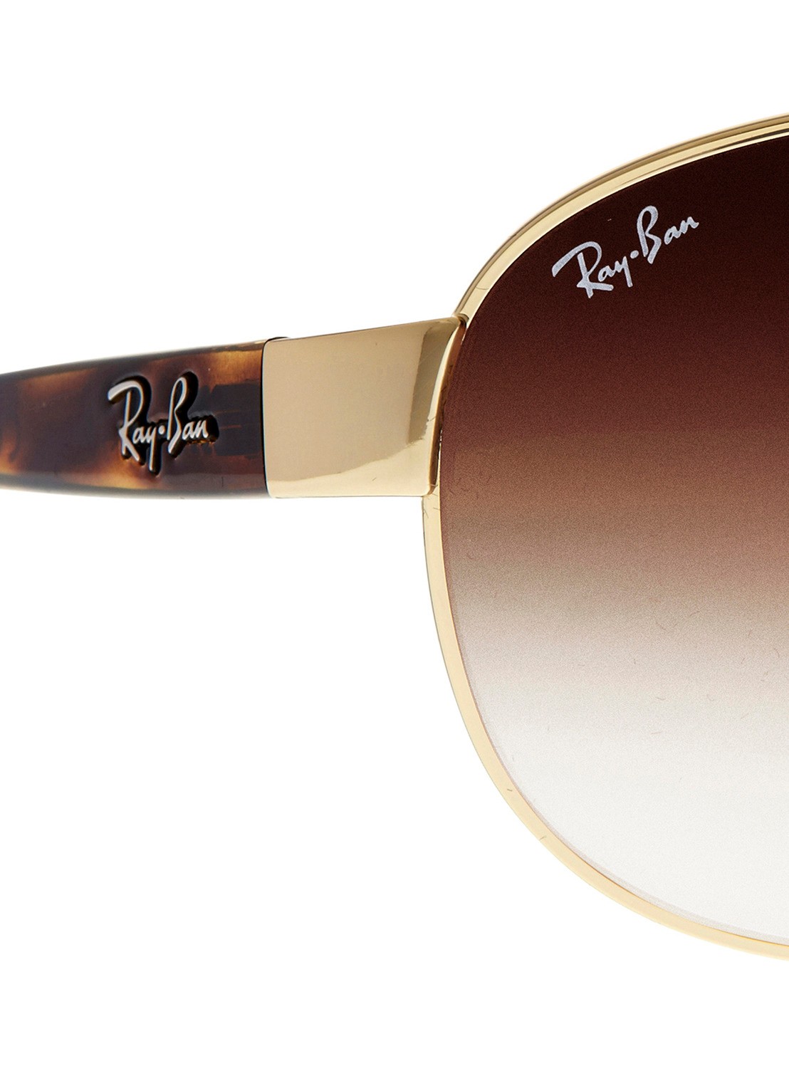Ray-Ban Unisex Zonnebril RB3386 - detail goud