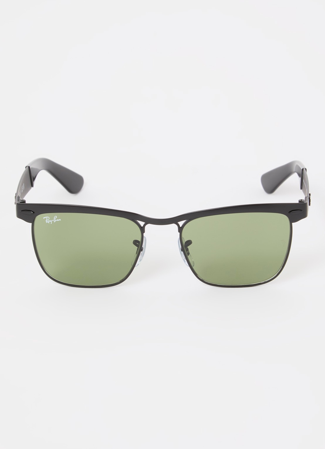 Ray-Ban Wayfarer Deluxe zonnebril RB3875 - detail zwart