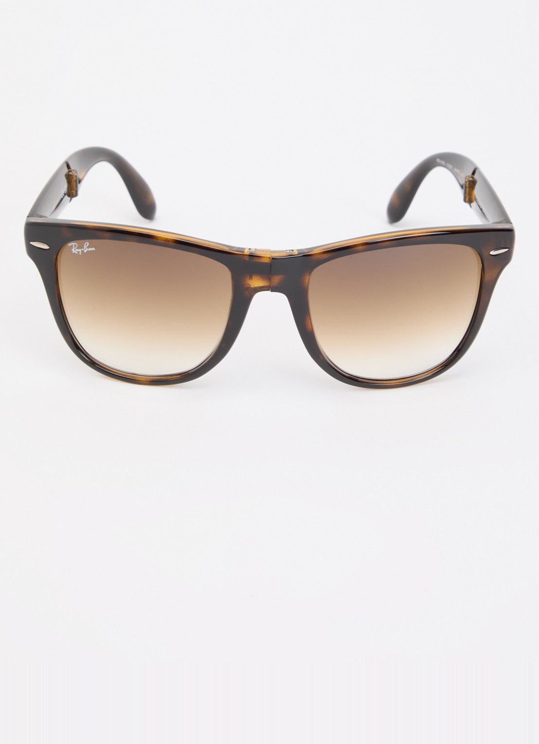 Ray-Ban Wayfarer Folding Classic zonnebril RB4105 - detail bruin
