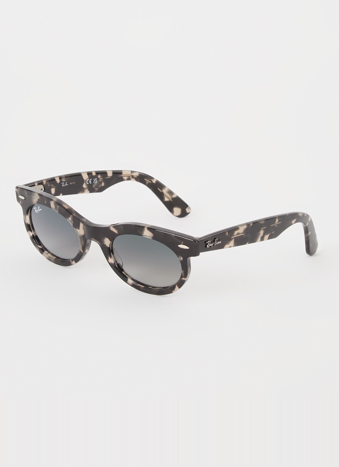 Ray-Ban Wayfarer Oval zonnebril RB2242 - voorkant 4 grijs