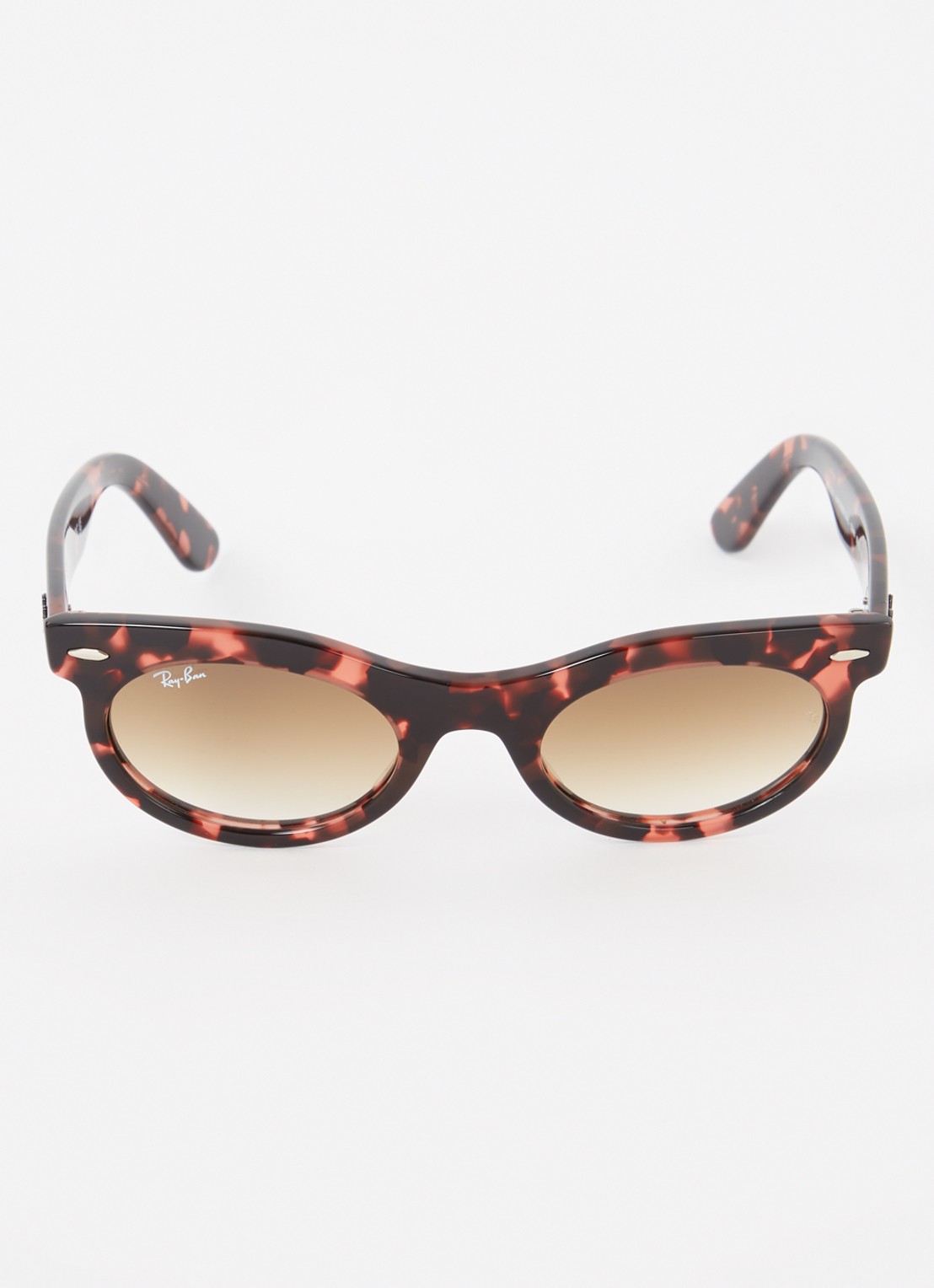 Ray-Ban Wayfarer Oval zonnebril RB2242 - detail 2 cranberryrood