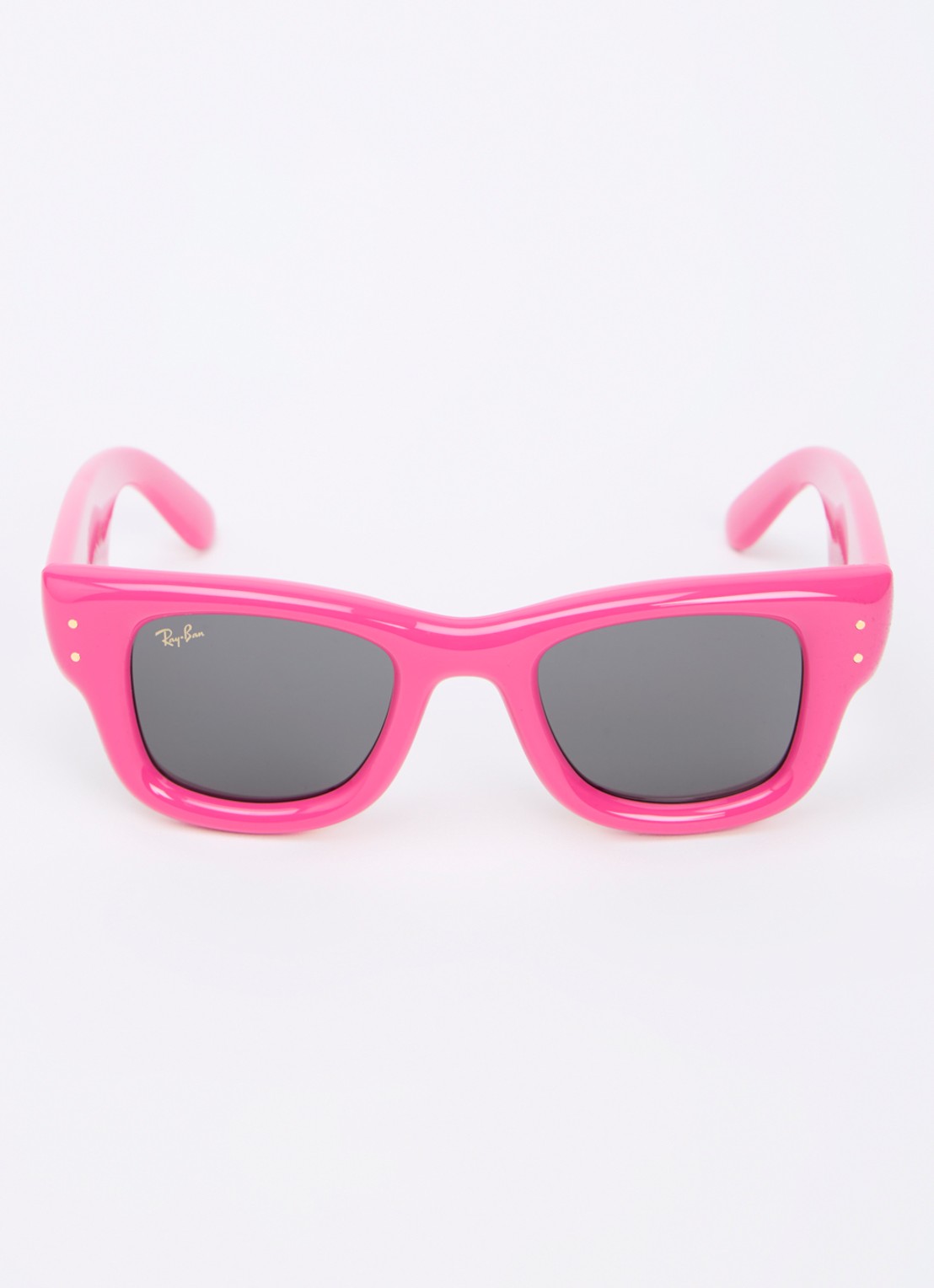 Ray-Ban Wayfarer Puffer zonnebril RB4940 - detail 2 roze
