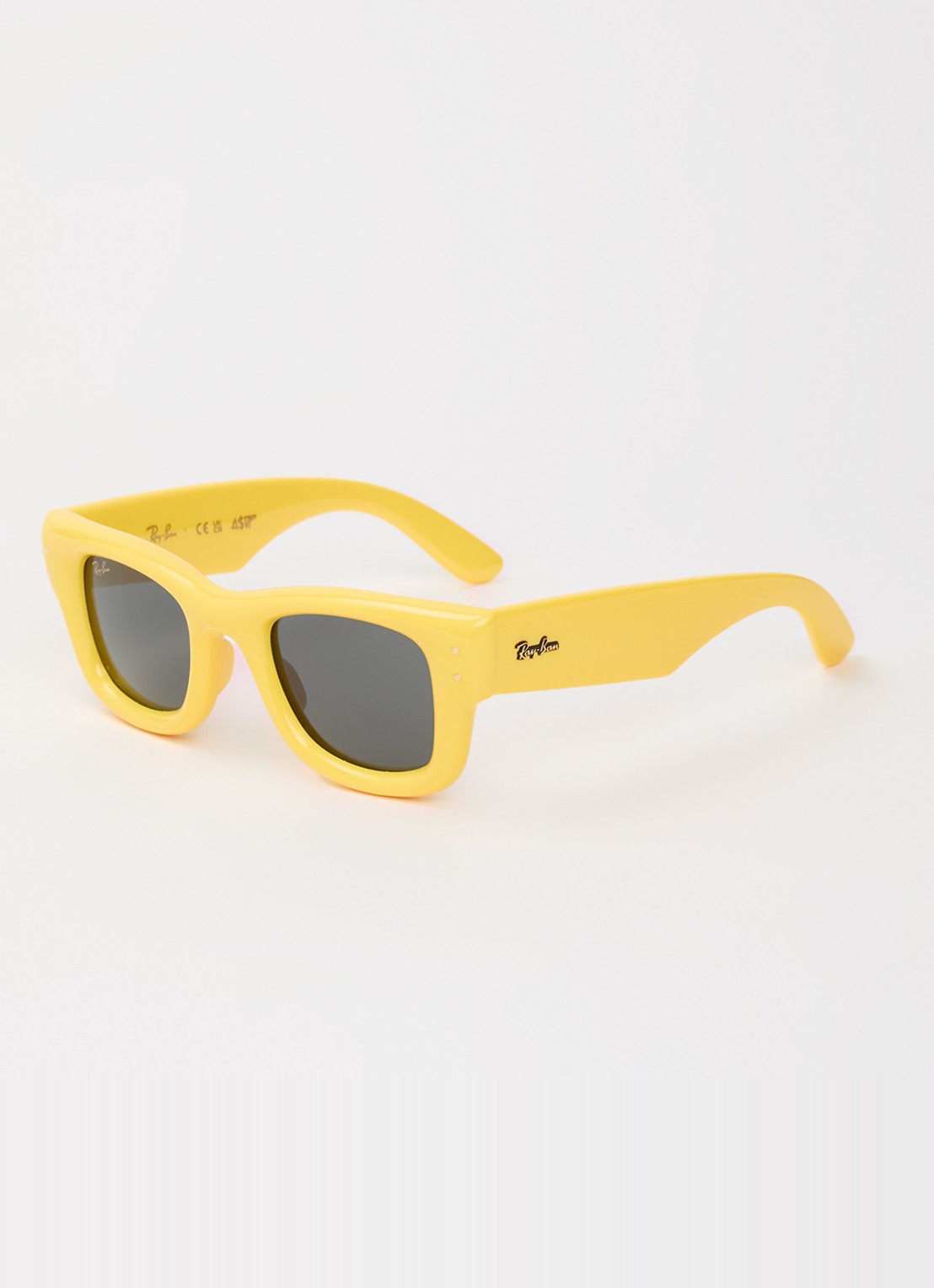 Ray-Ban Wayfarer Puffer zonnebril RB4940 - voorkant 4 geel