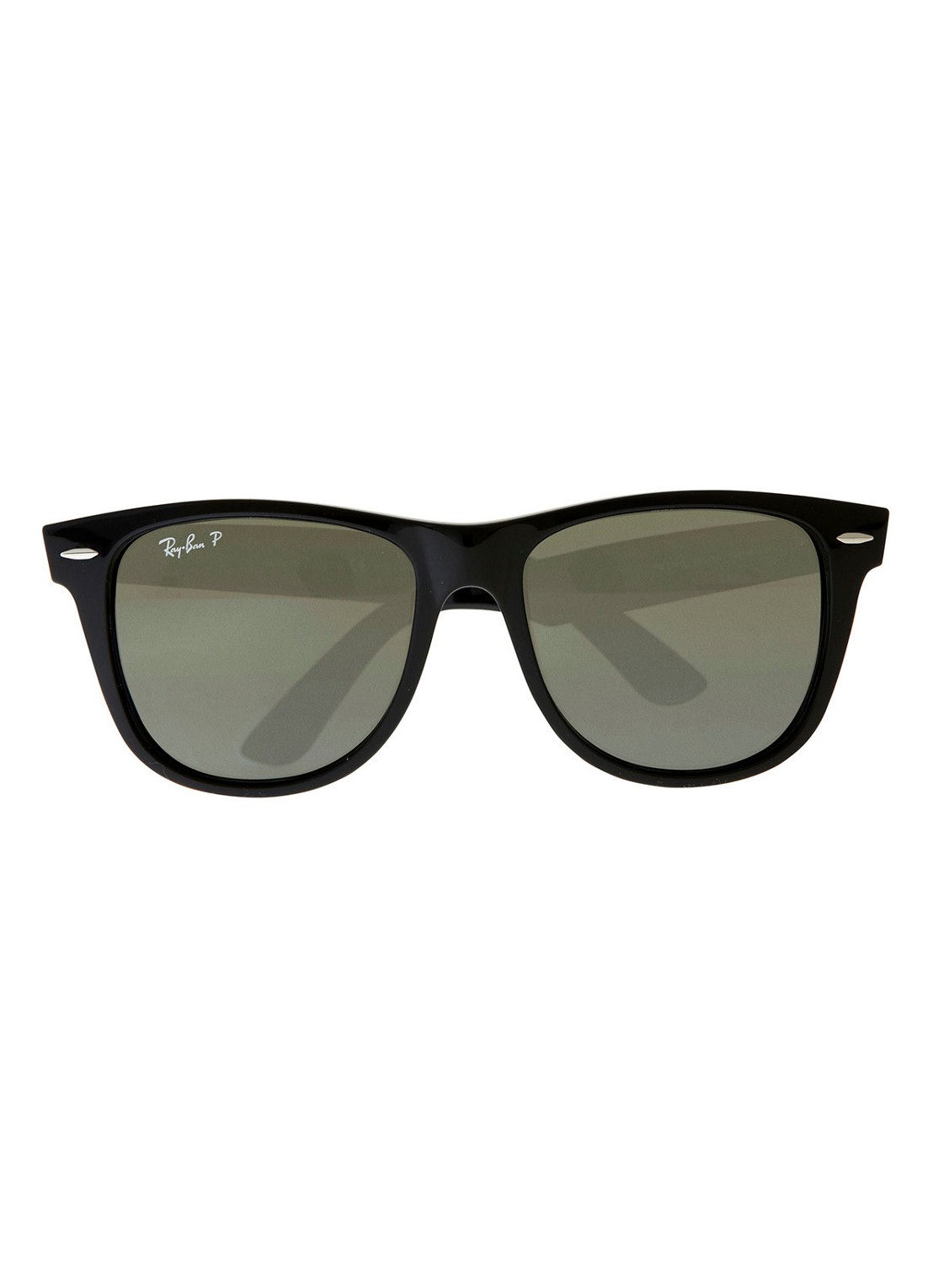 Ray-Ban Wayfarer zonnebril gepolariseerd RB2140 - detail zwart