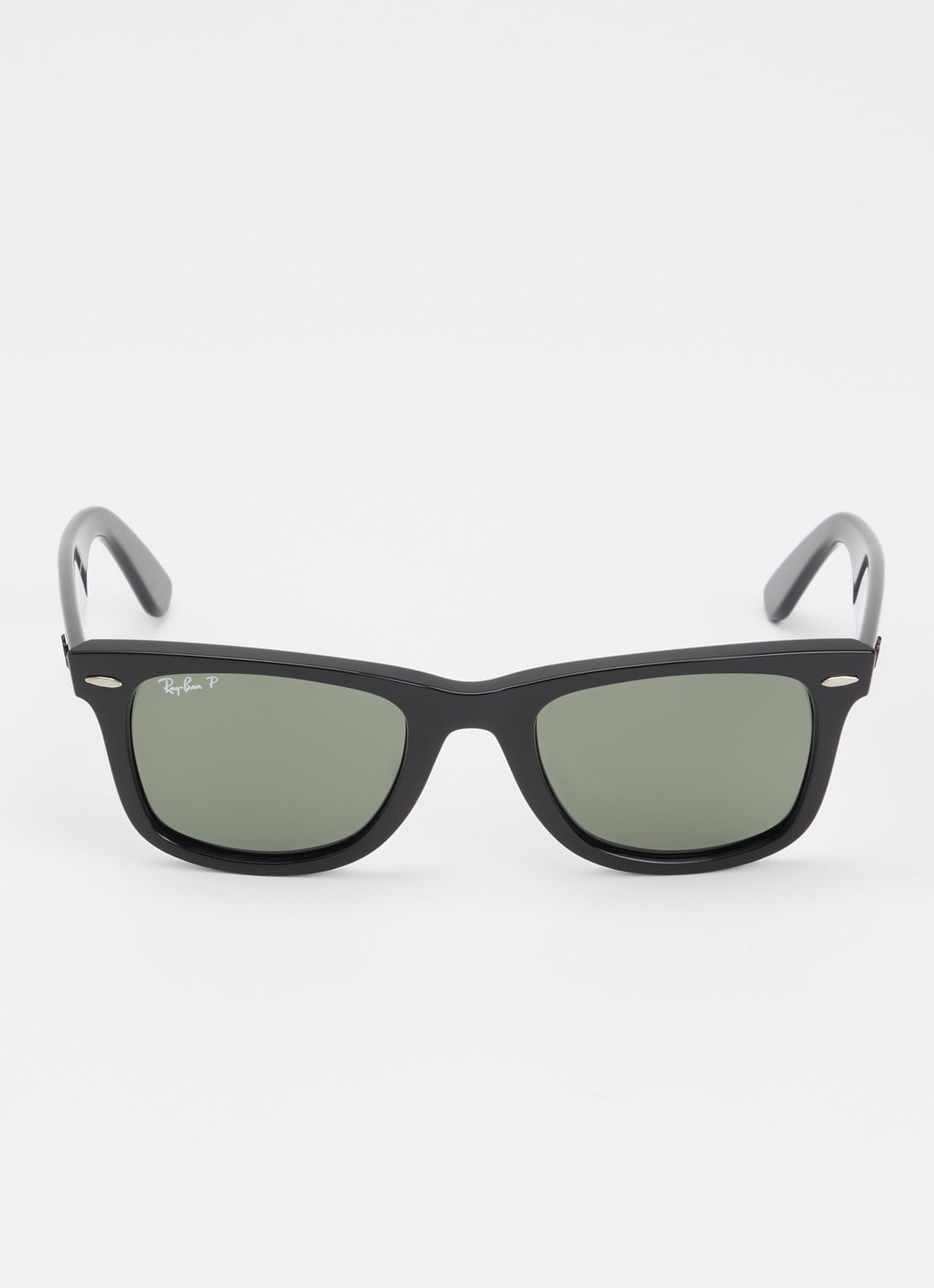 Ray-Ban Wayfarer zonnebril gepolariseerd RB2140 - detail zwart
