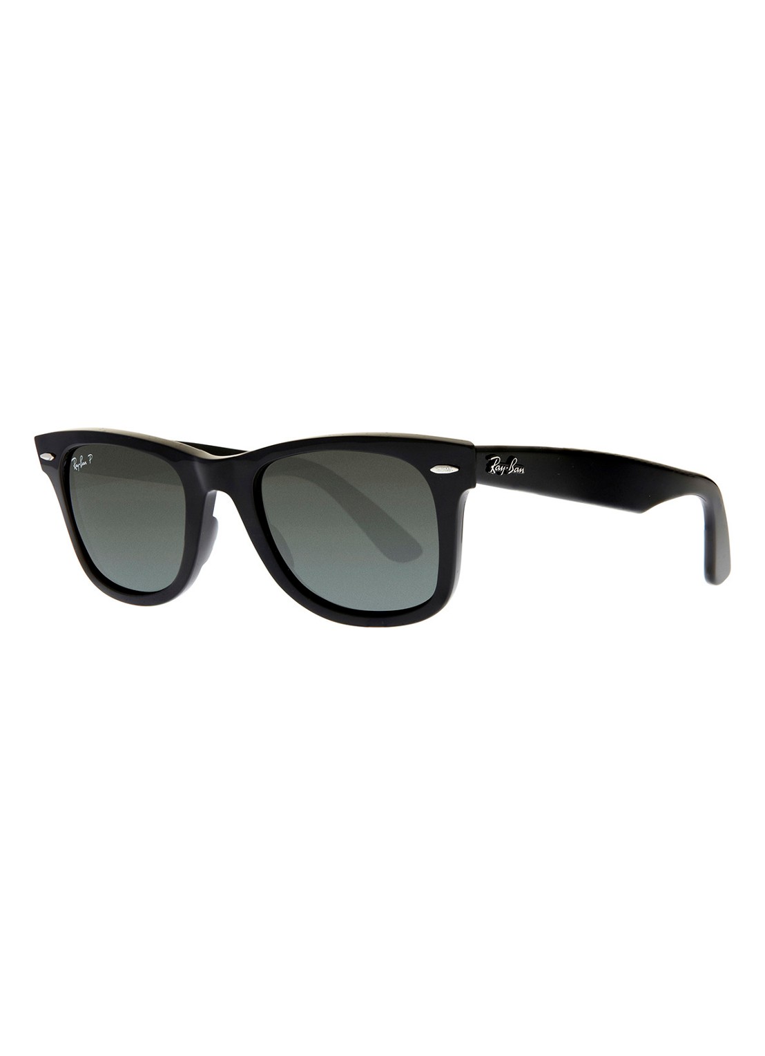 Ray-Ban Wayfarer zonnebril gepolariseerd RB2140 - voorkant 2 zwart