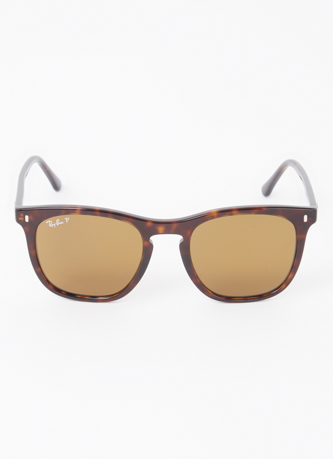 Ray-Ban Wayfarer zonnebril gepolariseerd RB2210 - detail 2 donkerbruin