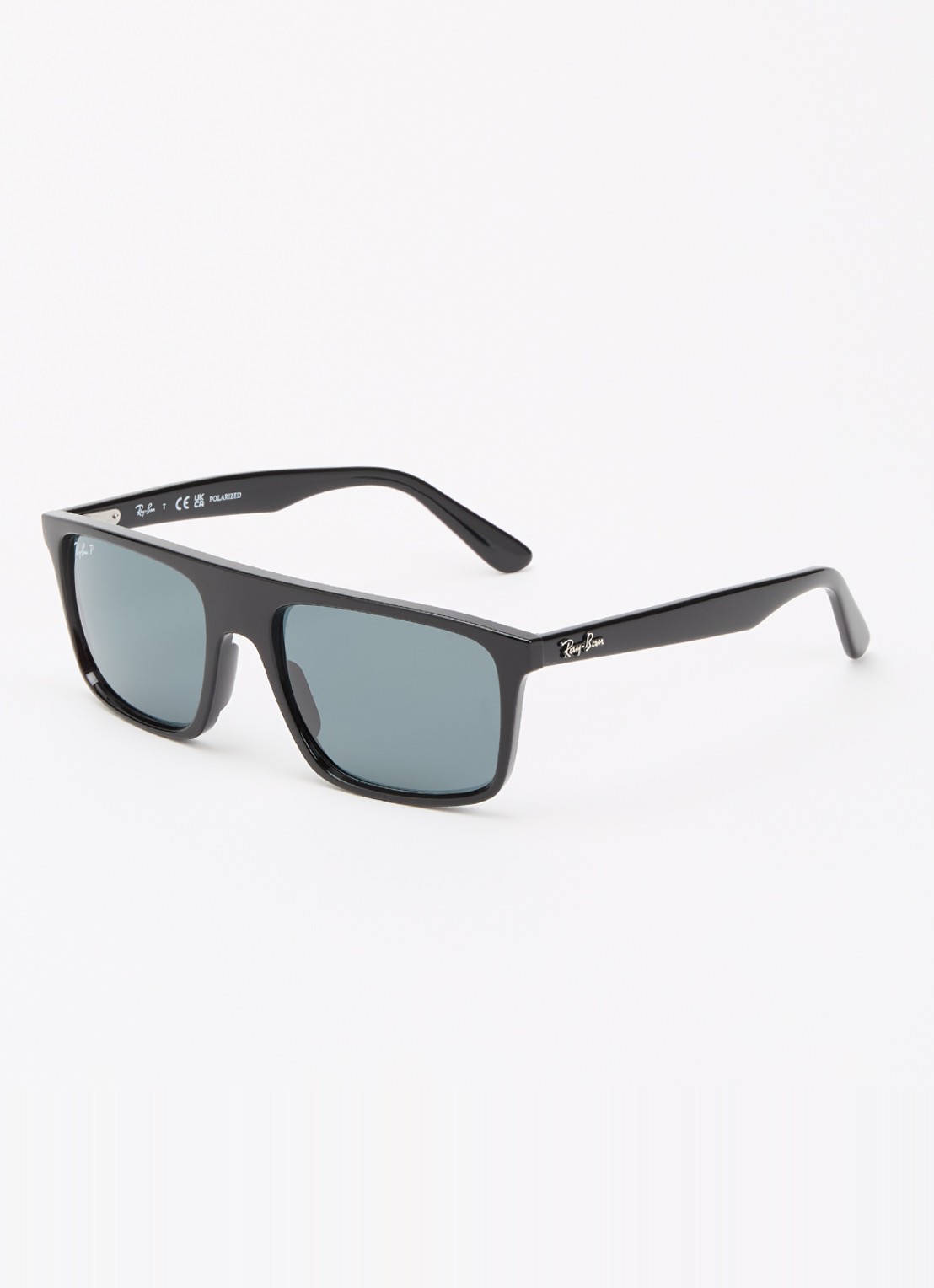 Ray-Ban Wayfarer zonnebril gepolariseerd RB2222 - voorkant 4 zwart