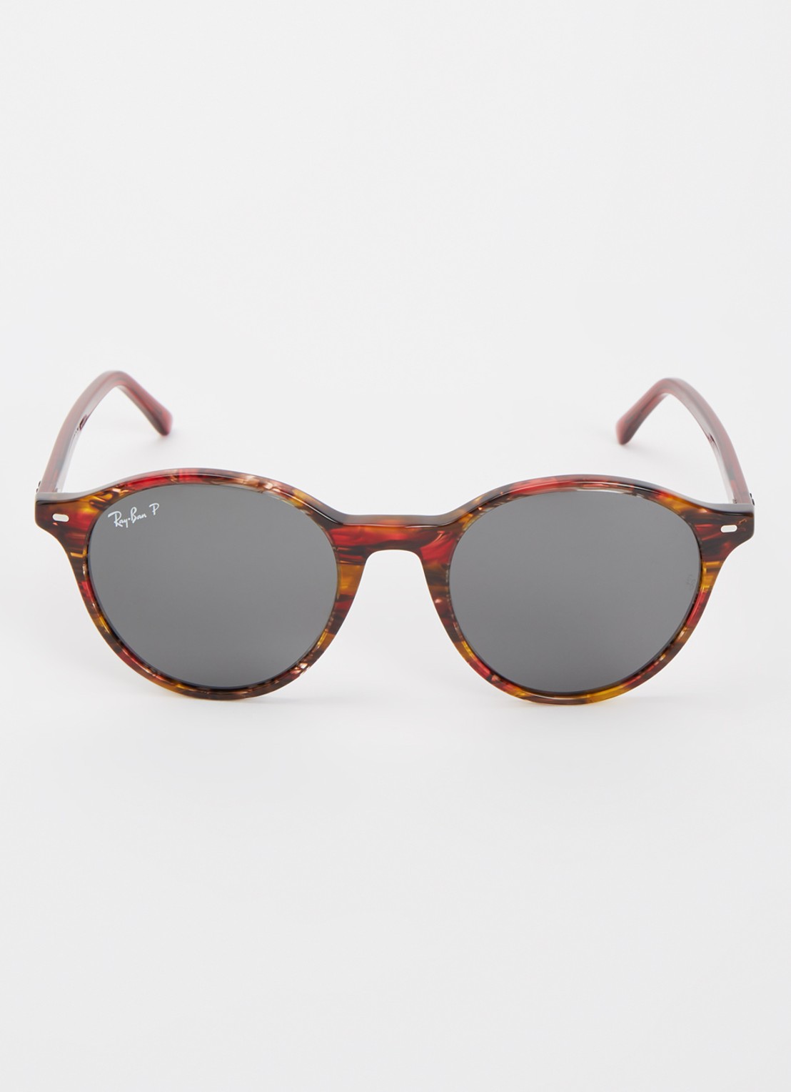 Ray-Ban Wayfarer zonnebril gepolariseerd RB2330 - detail 2 roodbruin