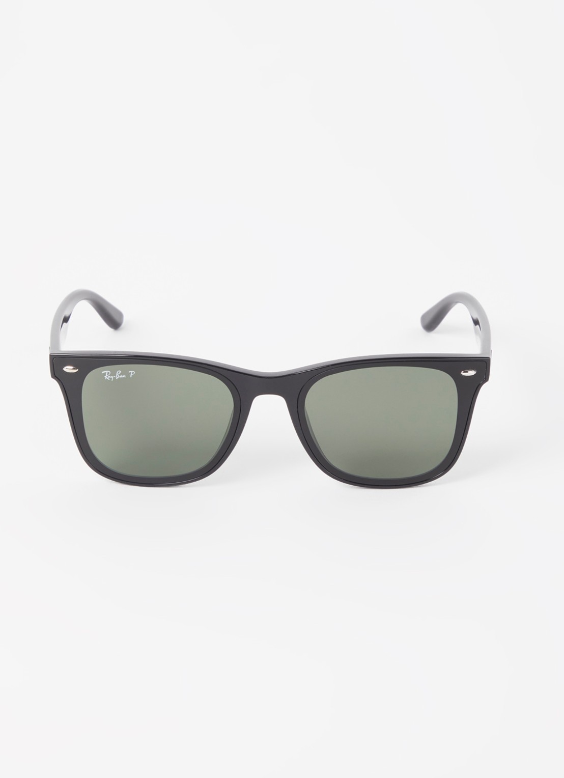 Ray-Ban Wayfarer zonnebril gepolariseerd RB4420 - detail 3 zwart