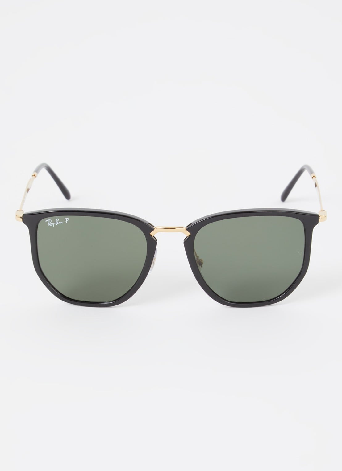 Ray-Ban Wayfarer zonnebril gepolariseerd RB4451 - detail zwart