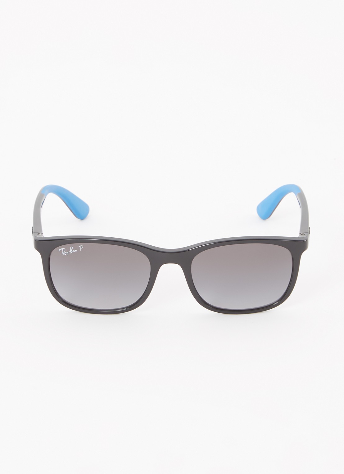 Ray-Ban Wayfarer zonnebril gepolariseerd RB9076S - voorkant 4 zwart