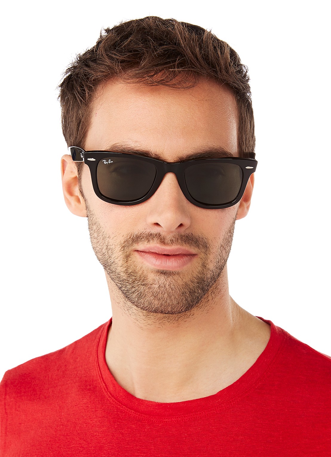 Ray-Ban Wayfarer zonnebril RB2140 - detail 5 zwart
