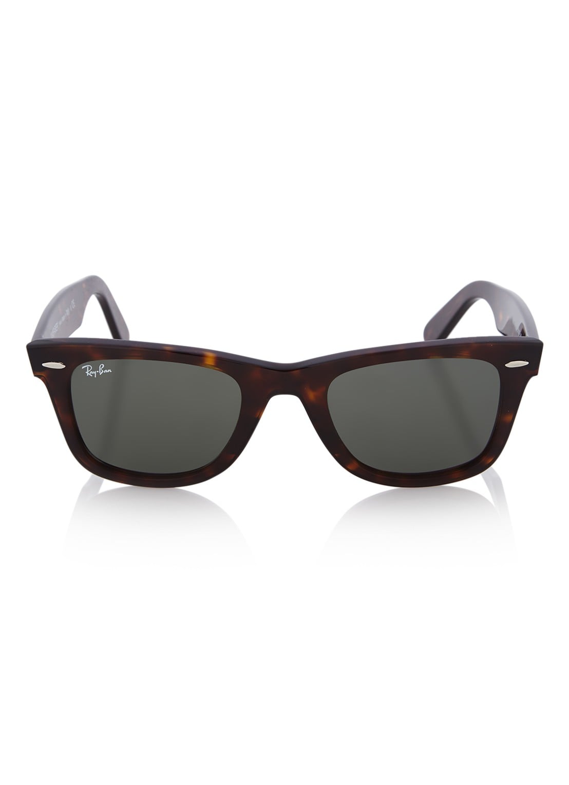 Ray-Ban Wayfarer zonnebril RB2140 - detail donkerbruin