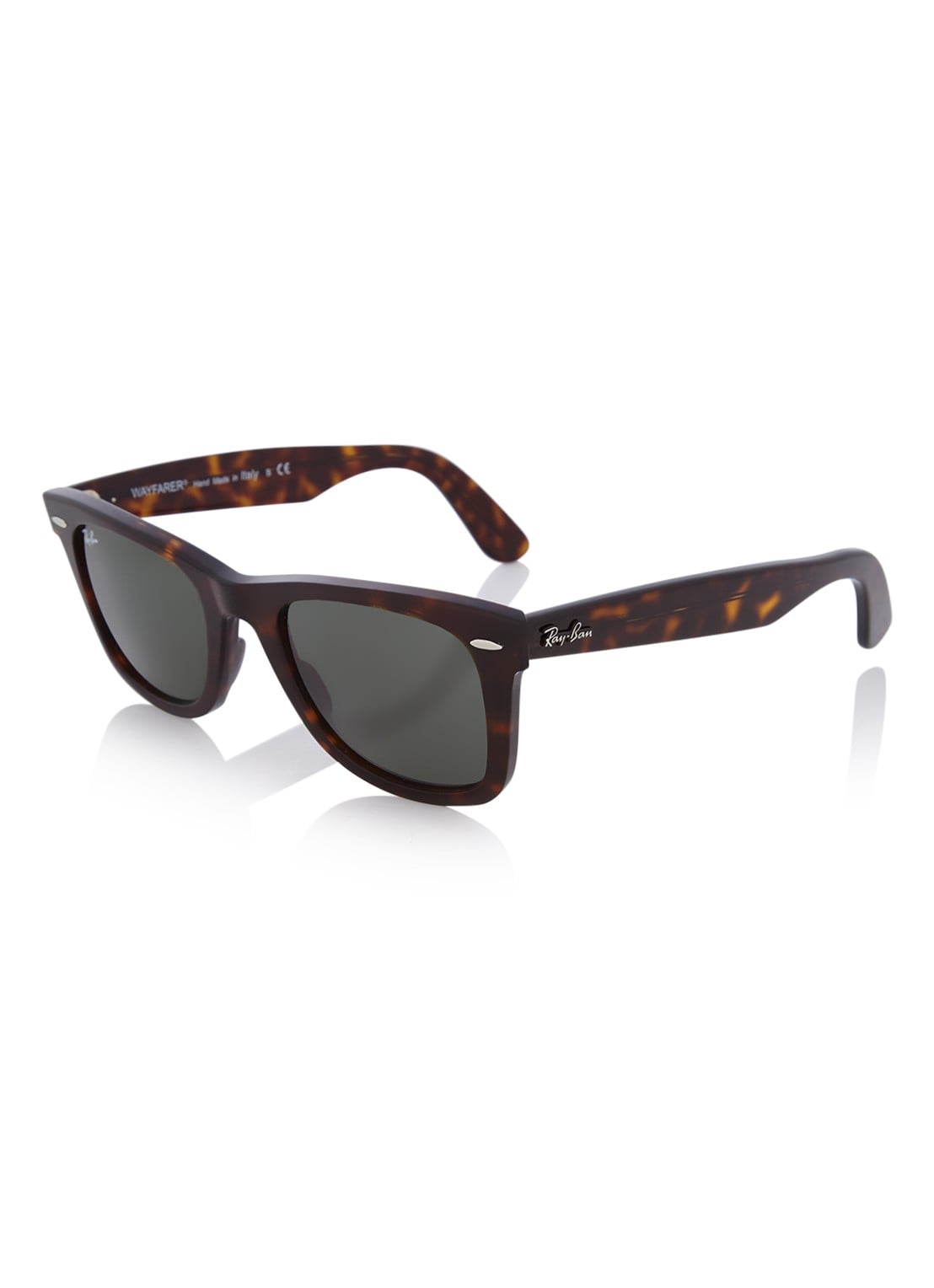 Ray-Ban Wayfarer zonnebril RB2140 - voorkant 4 donkerbruin