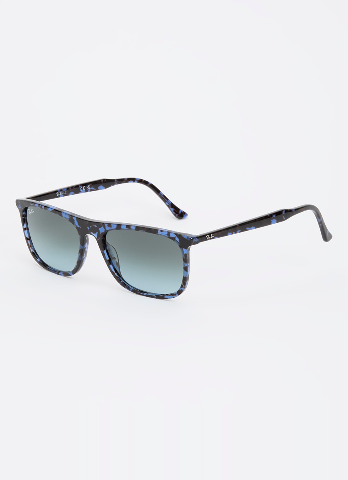 Ray-Ban Wayfarer zonnebril RB22176 - voorkant 4 blauw