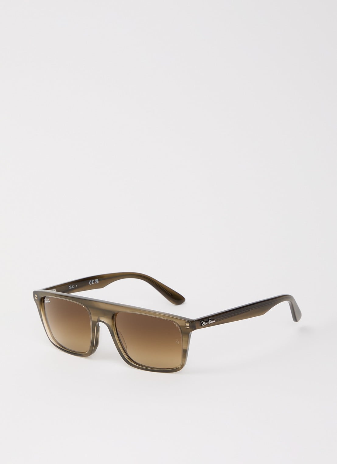 Ray-Ban Wayfarer zonnebril RB2222 - voorkant okergeel