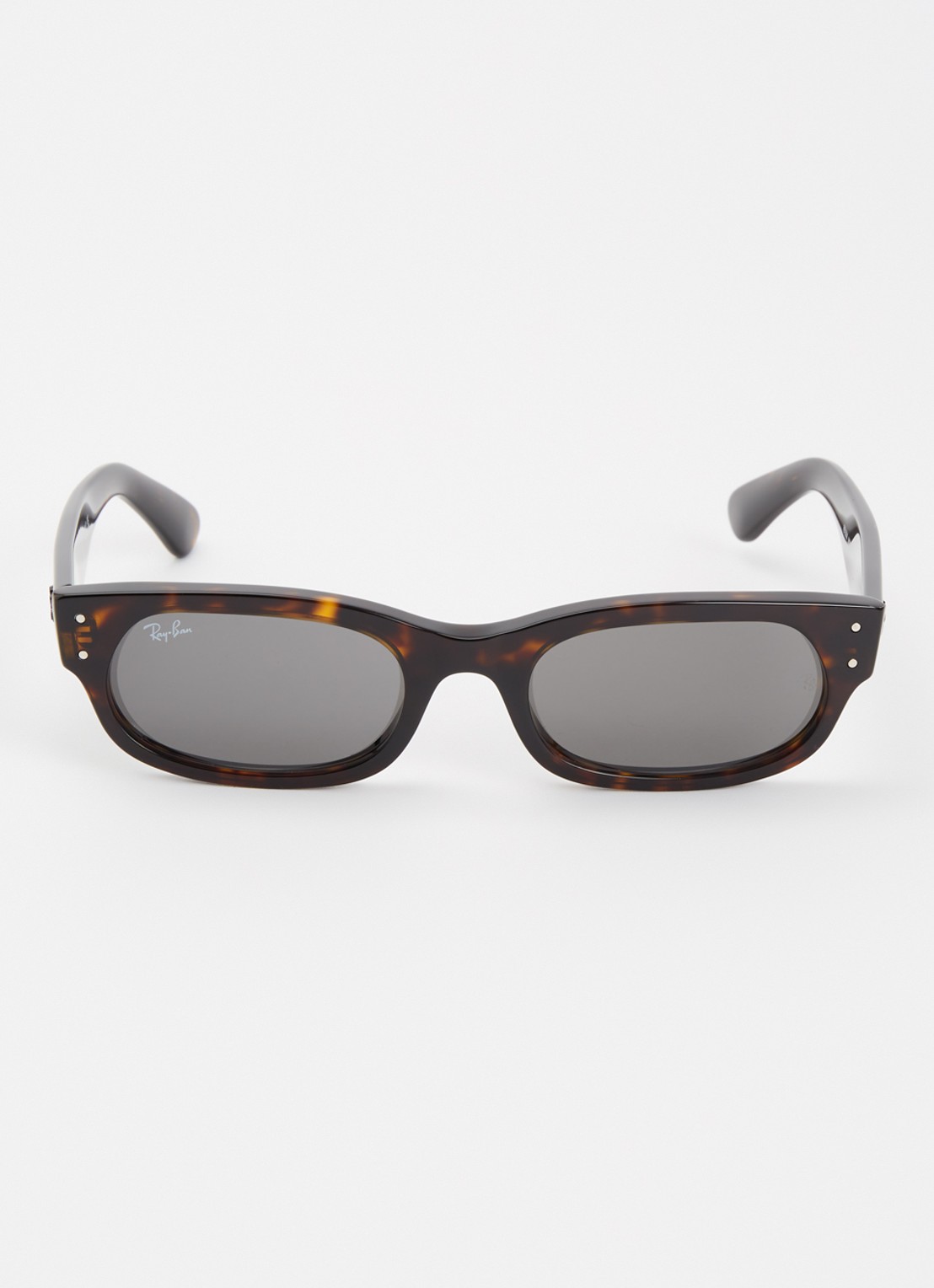 Ray-Ban Wayfarer zonnebril RB2236 - detail donkerbruin