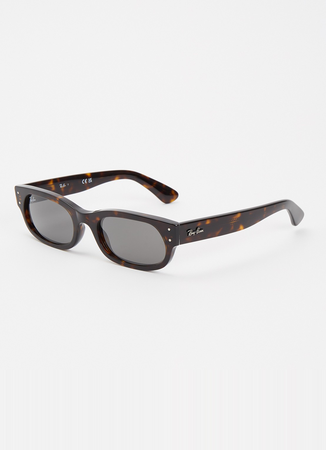 Ray-Ban Wayfarer zonnebril RB2236 - voorkant 4 donkerbruin