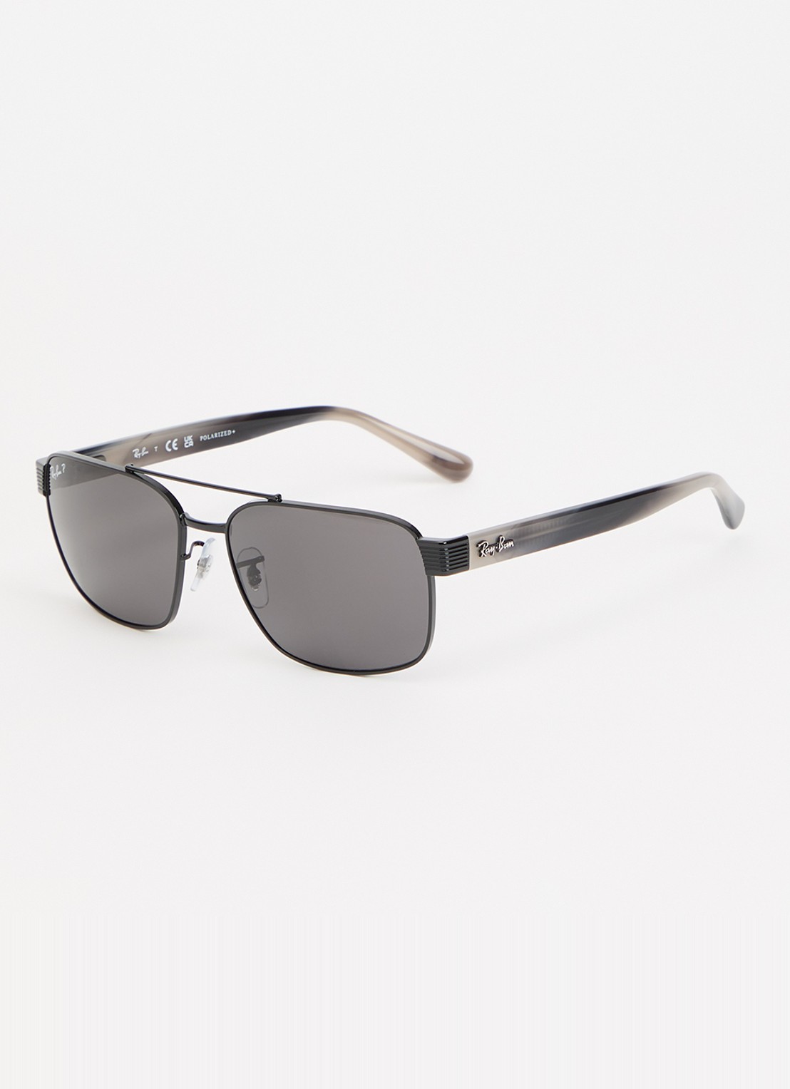 Ray-Ban Wayfarer zonnebril RB3751CH - voorkant 3 grijs