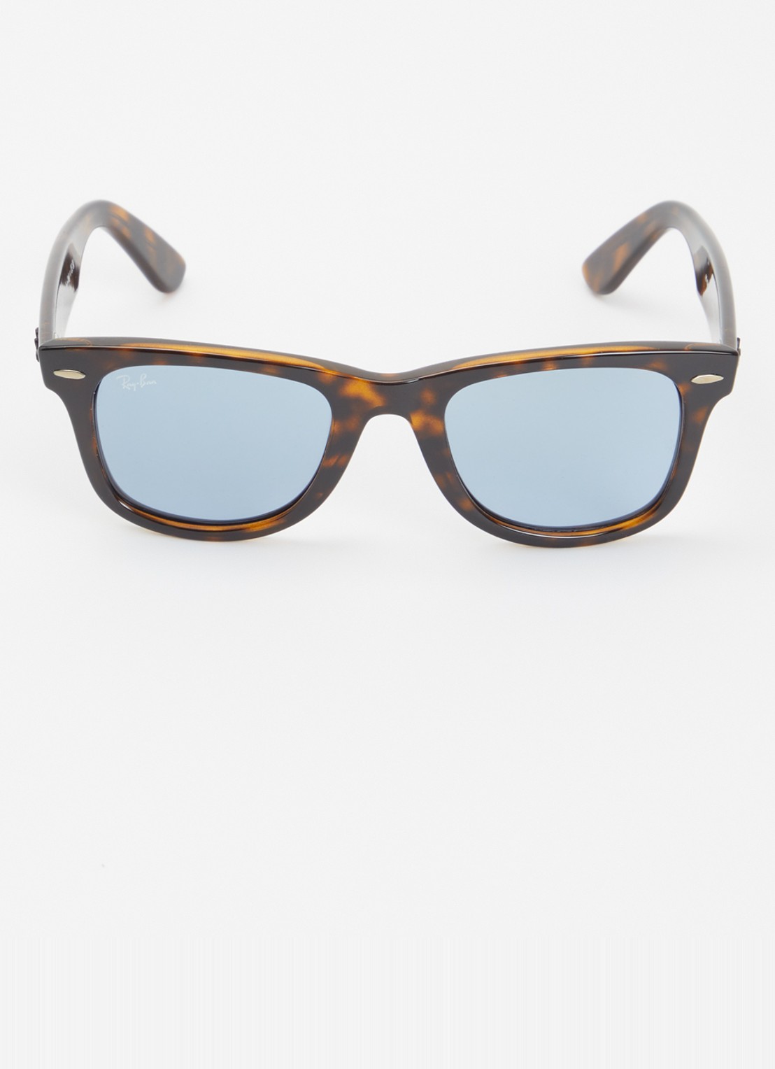Ray-Ban Wayfarer zonnebril RB4340 - detail donkerbruin