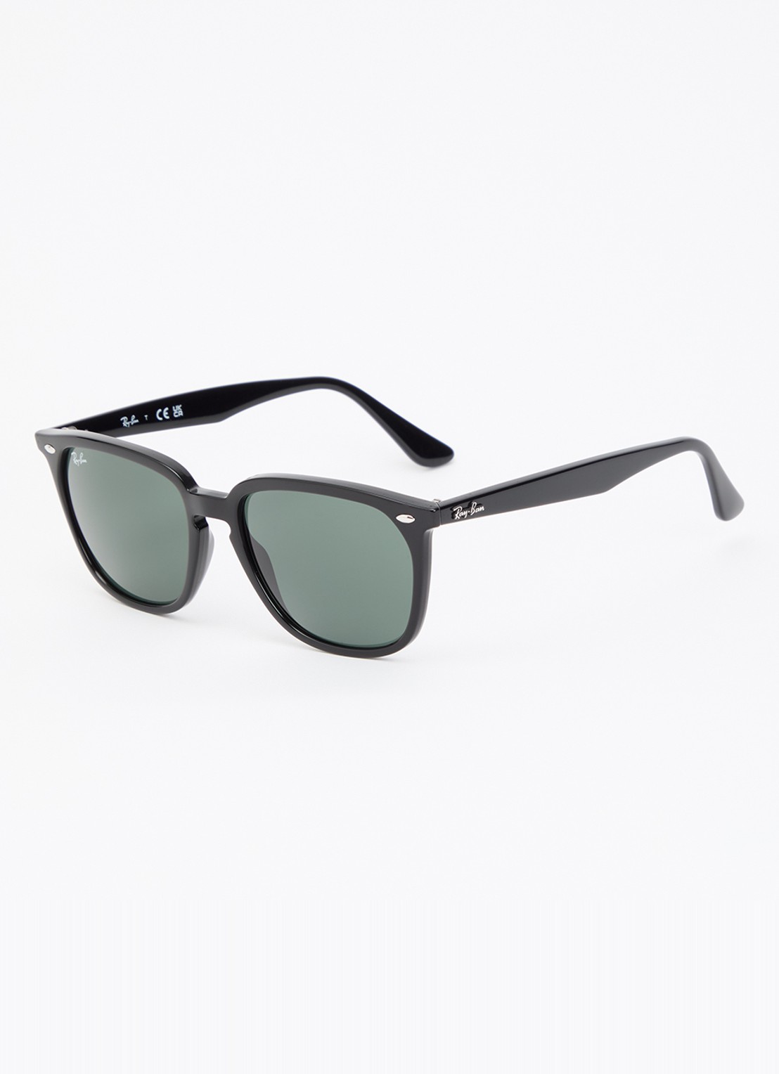 Ray-Ban Wayfarer zonnebril RB4362 - voorkant zwart