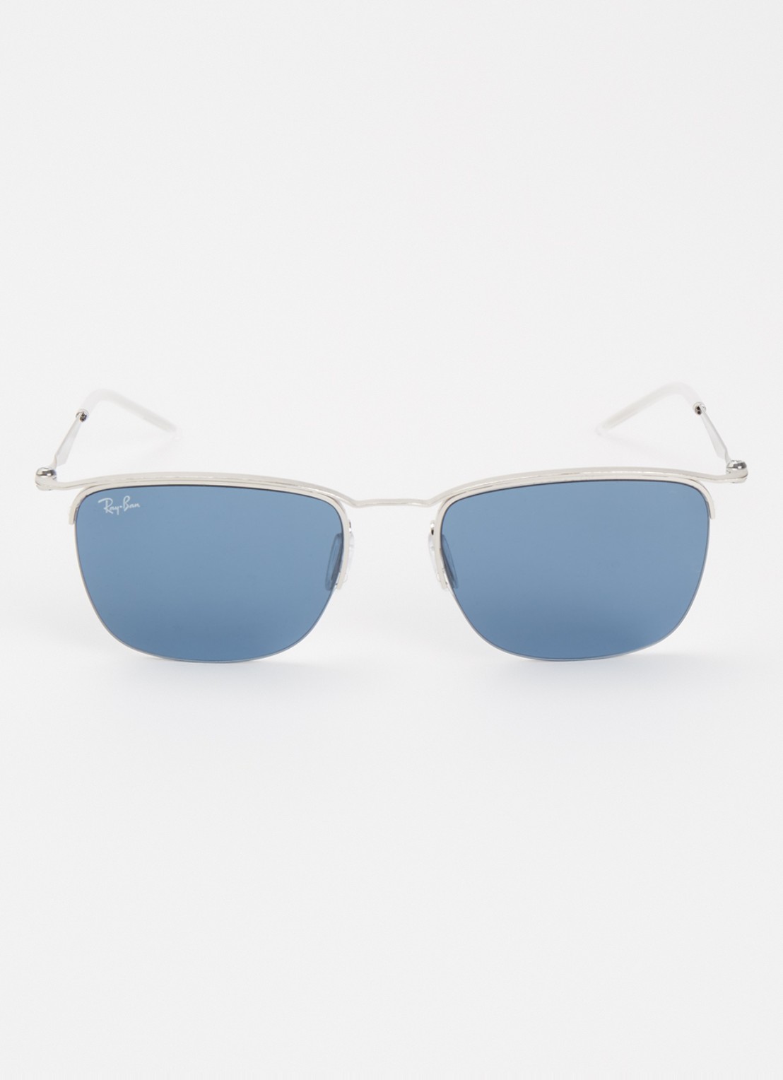 Ray-Ban Wayfarer zonnebril RB8550 - detail zilver
