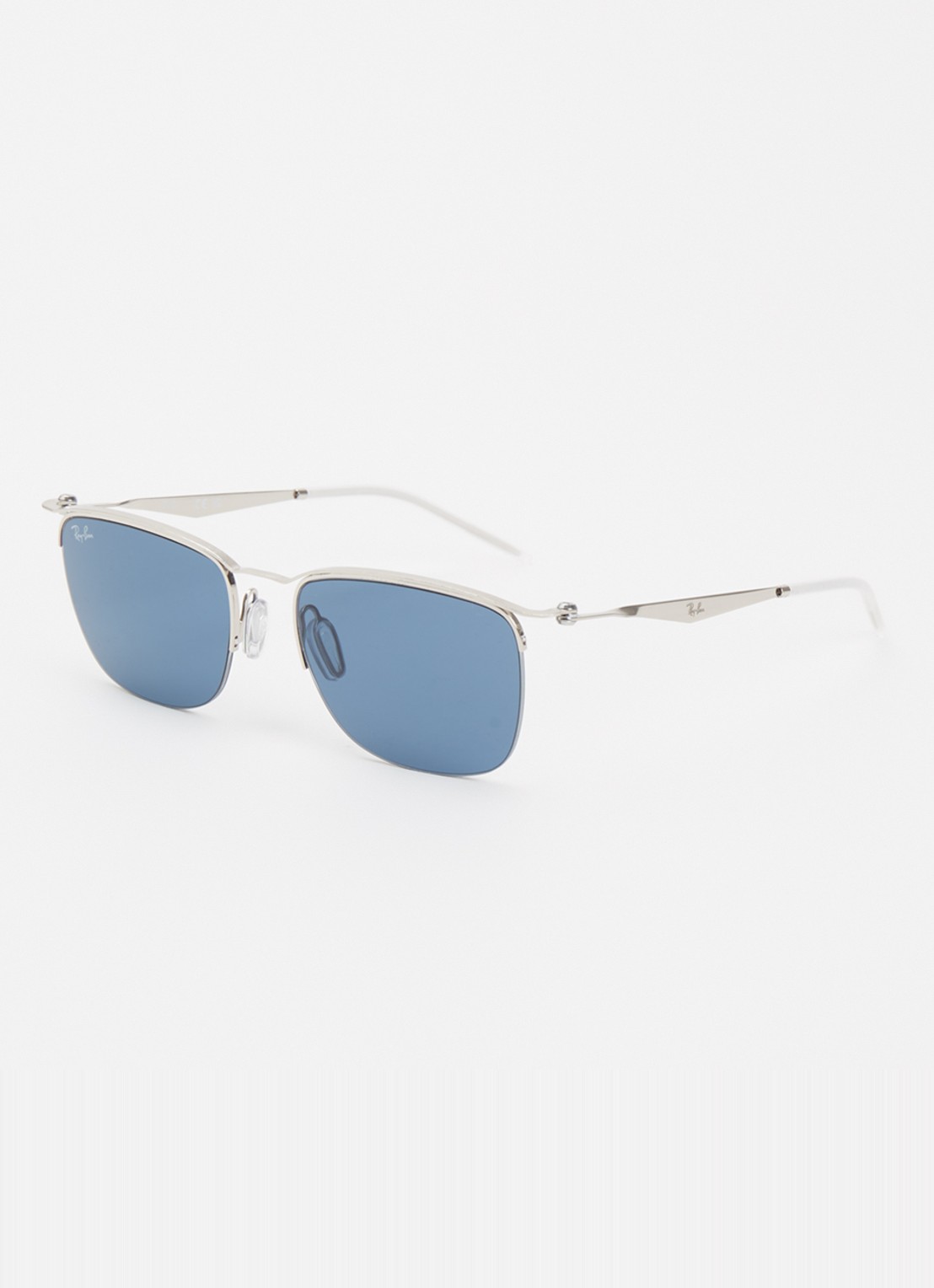 Ray-Ban Wayfarer zonnebril RB8550 - voorkant 4 zilver