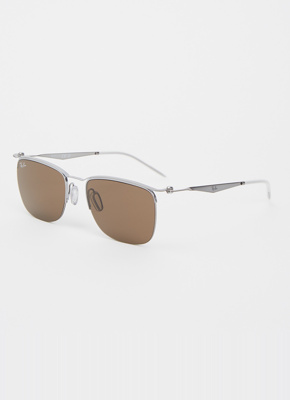 Ray-Ban Wayfarer zonnebril RB8850 - voorkant 4 zilver