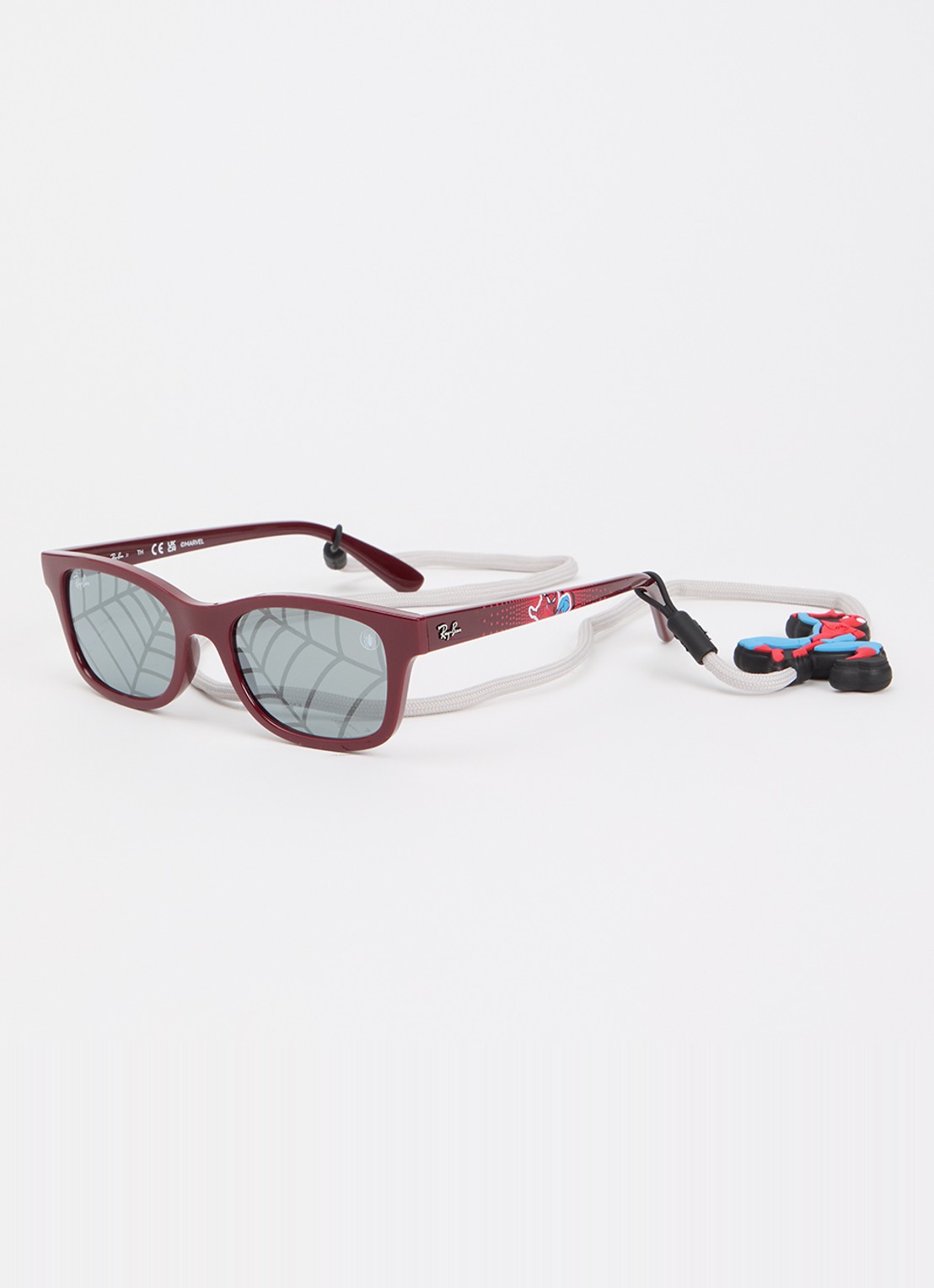 Ray-Ban Wayfarer zonnebril RB9086S - voorkant 4 donkerrood