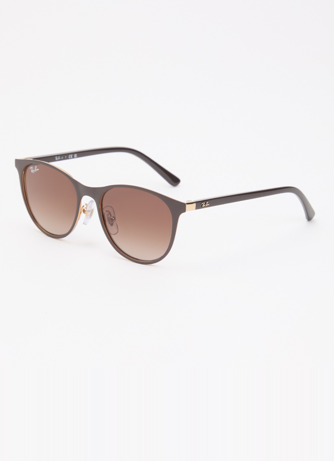 Ray-Ban Wayfarer zonnebril RB9552S - voorkant 3 bruin