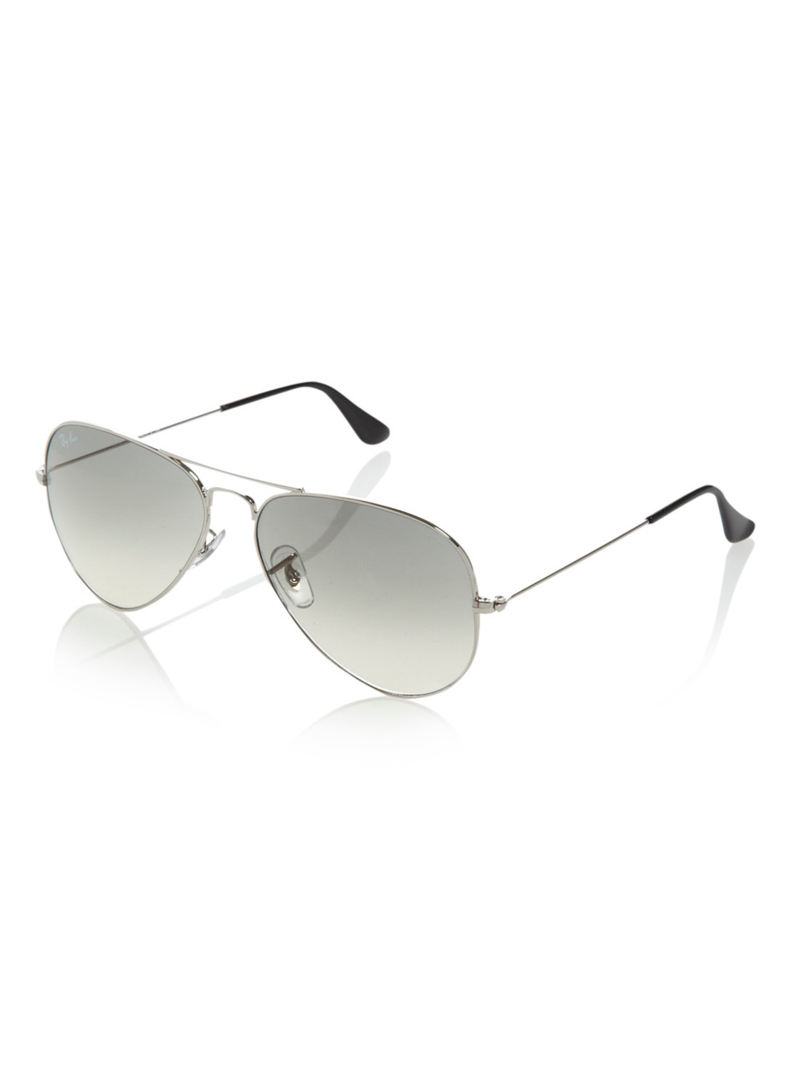 Ray-Ban Zonnebril Aviator Classic RB3025 - voorkant 2 zilver