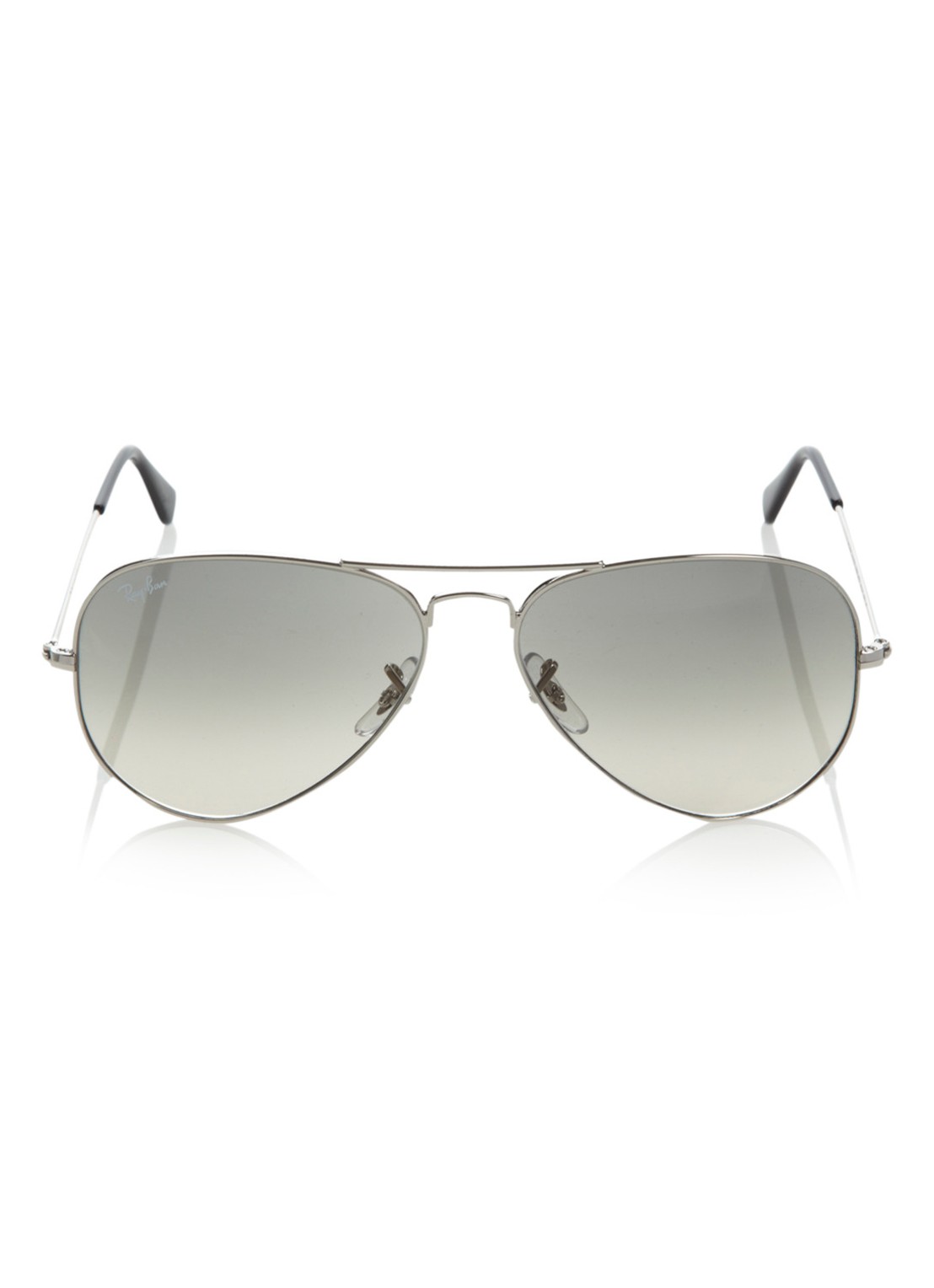 Ray-Ban Zonnebril Aviator Classic RB3025 - voorkant 3 zilver