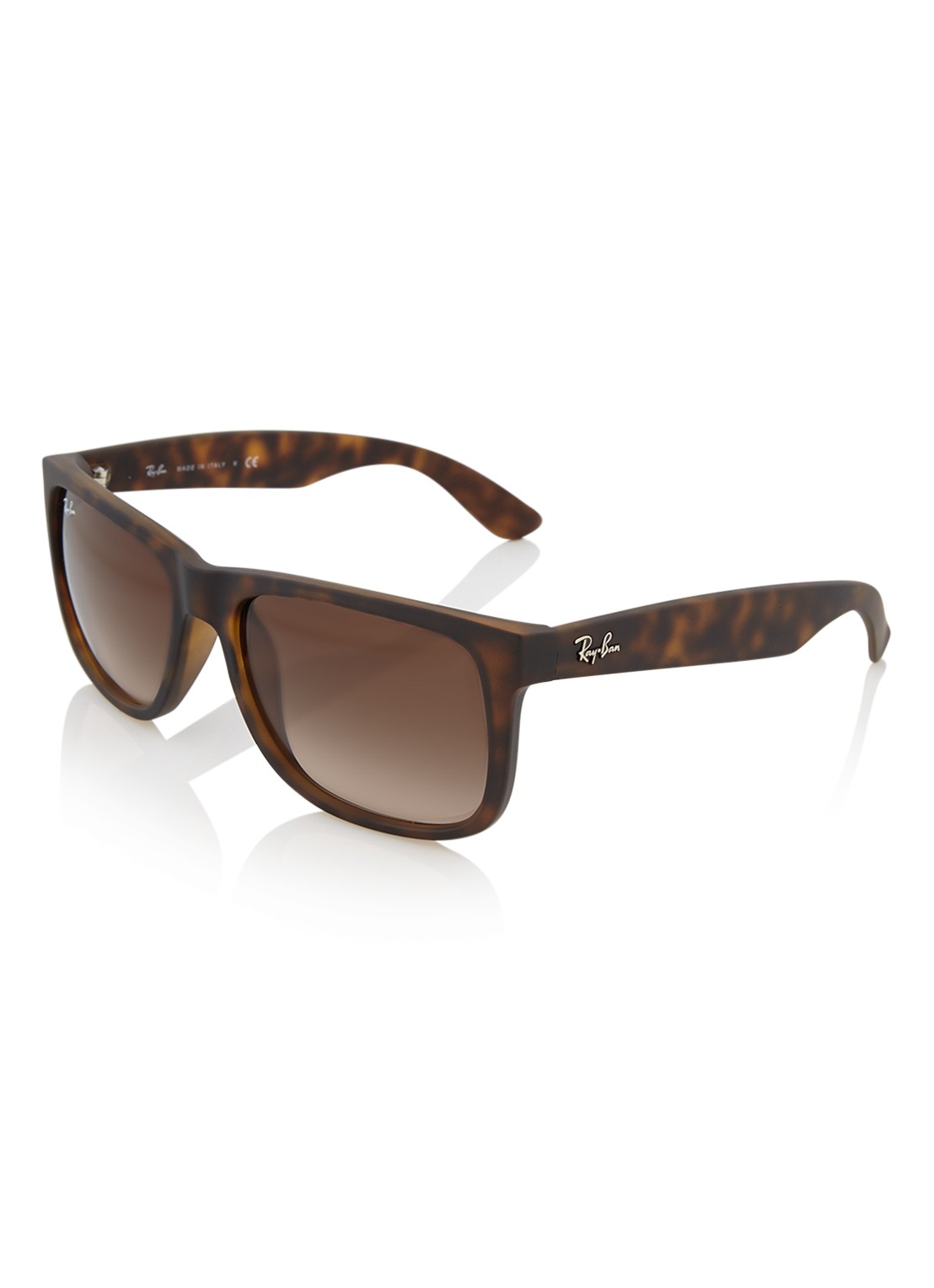Ray-Ban Zonnebril Justin RB4165  - voorkant 5 bruin
