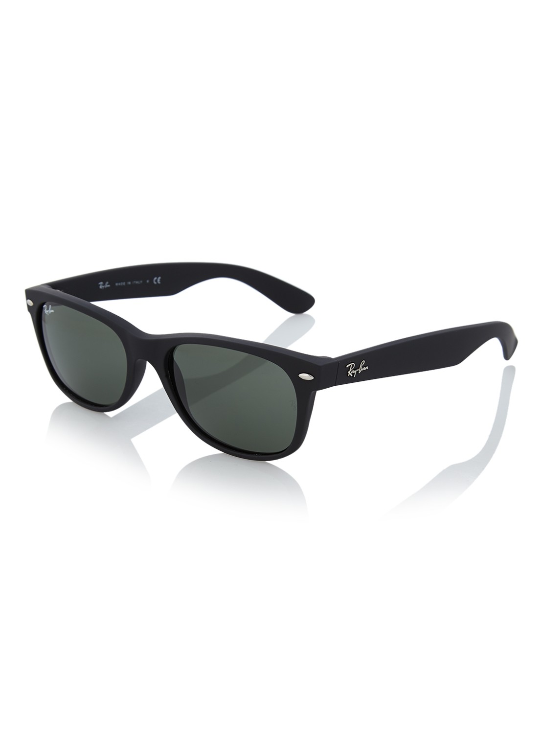 Ray-Ban Zonnebril New Wayfarer RB2132 - voorkant 3 zwart