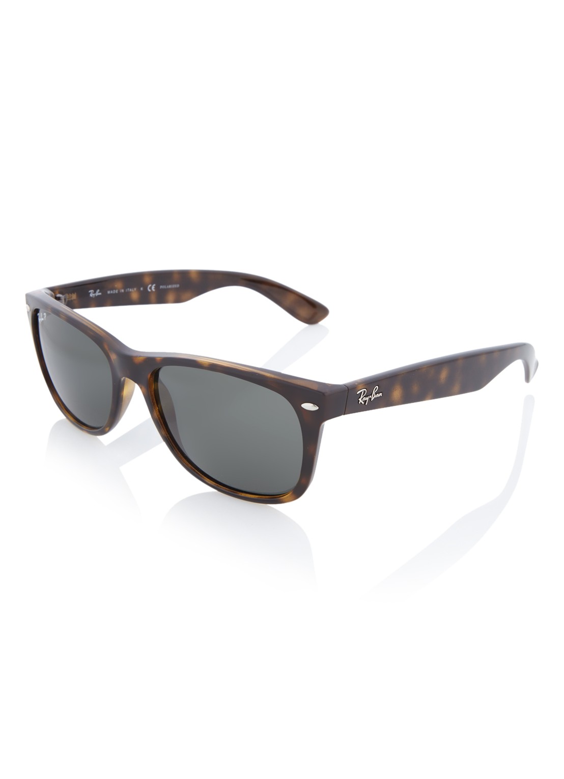 Ray-Ban Zonnebril New Wayfarer RB2132 - voorkant bruin