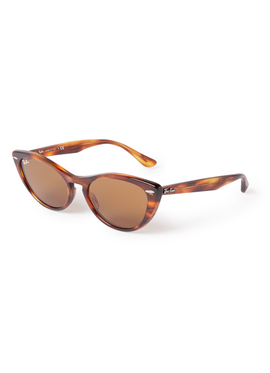Ray-Ban Zonnebril Nina RB4314N - voorkant 3 bruin