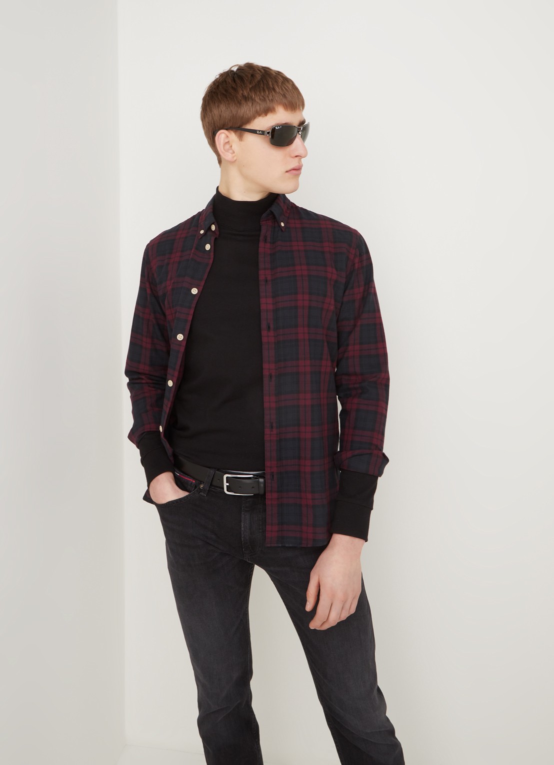 Ray-Ban Zonnebril RB3379 - voorkant 4 zwart