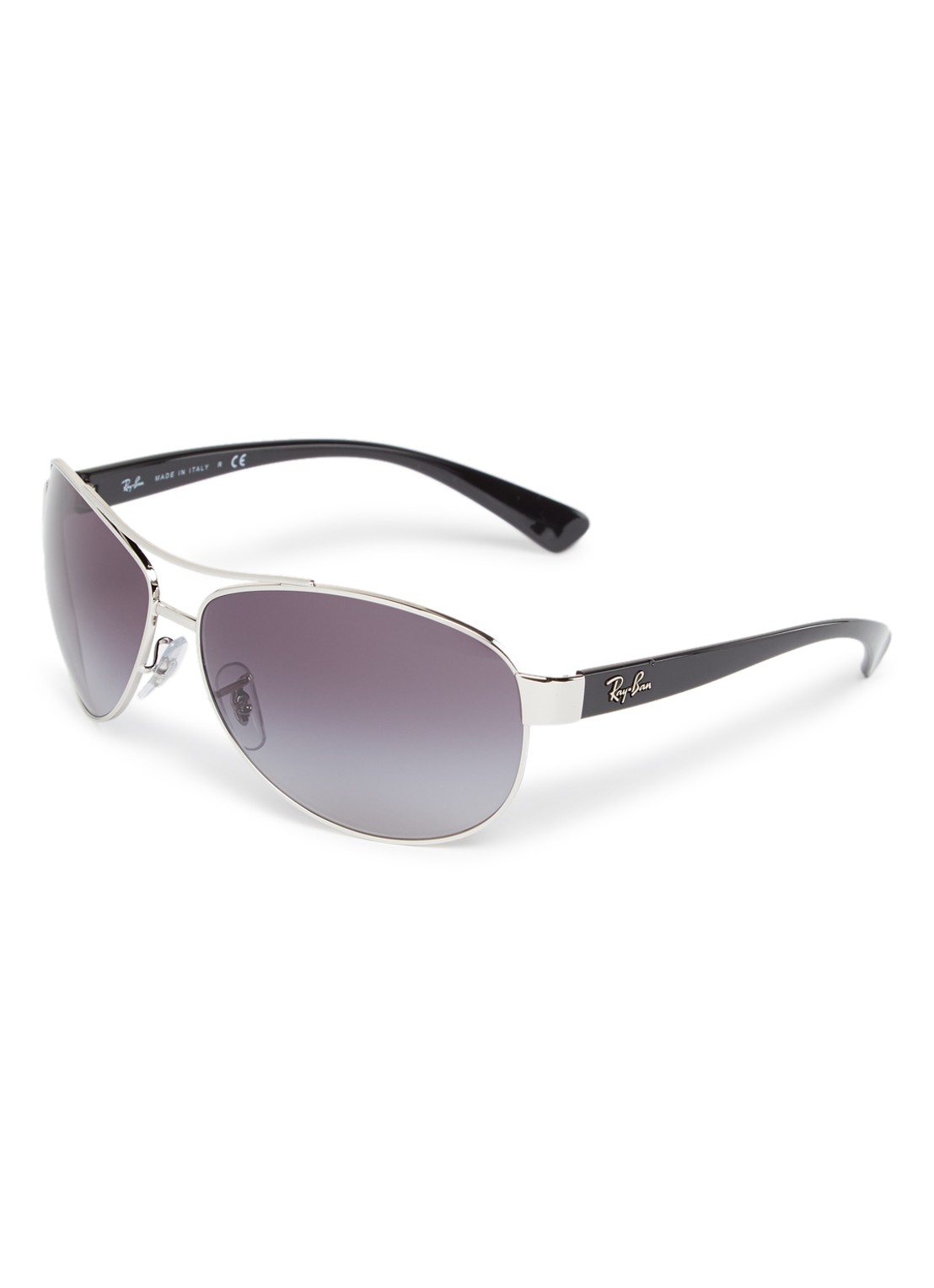 Ray-Ban Zonnebril RB3386 - voorkant 3 zilver