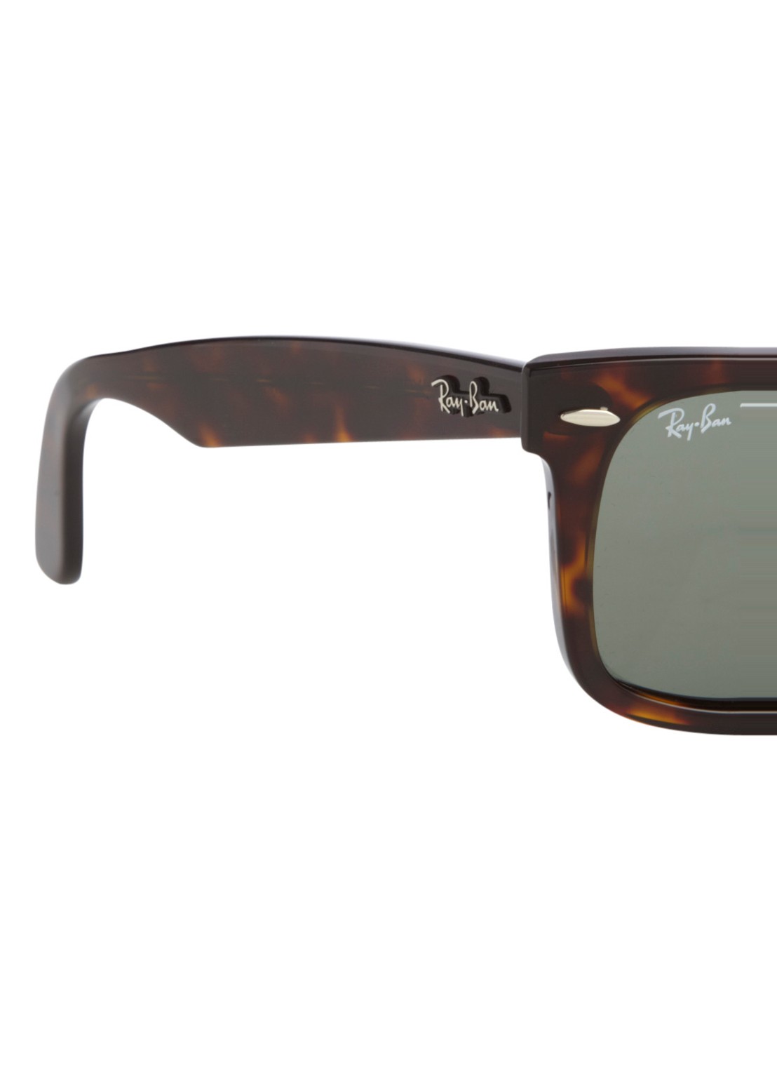 Ray-Ban Zonnebril Wayfarer gepolariseerd RB2140 - detail bruin