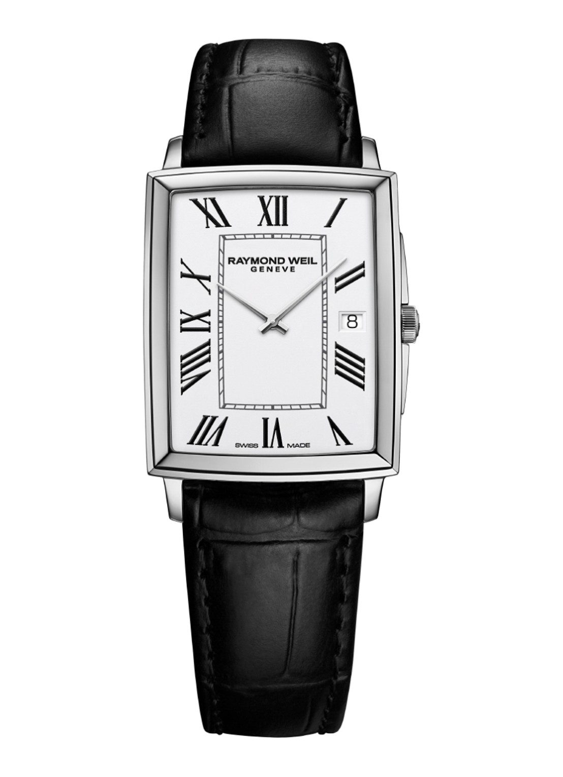 Raymond Weil Toccata horloge 5425-STC-00300 - voorkant zilver