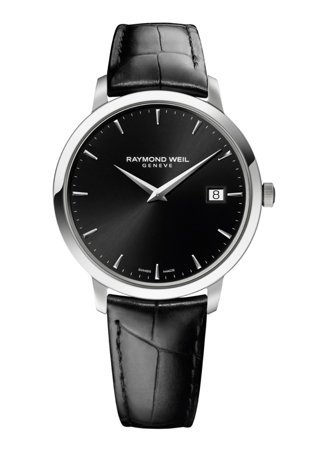 Raymond Weil Toccata horloge 5588-STC-20001 - voorkant zilver